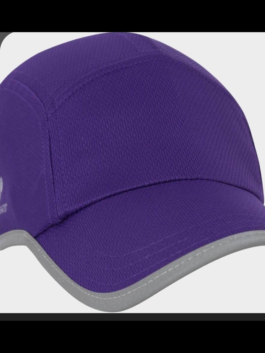 Purple Performance Baseball Cap  Men Accessories